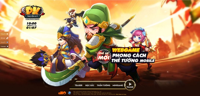 Game mới PK Truyền Kỳ ấn định ra mắt tại Việt Nam vào 01/07