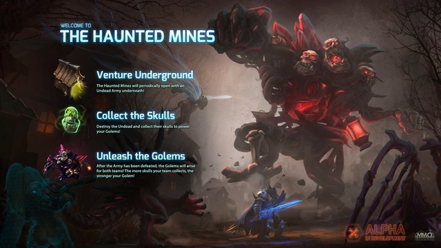 The Haunted Mine will feature a lot of room for strategic play outside of map objective parameters.