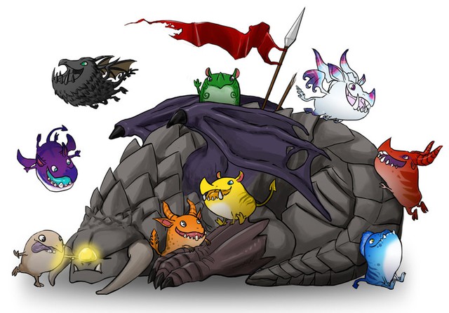 http://fc09.deviantart.net/fs70/i/2012/331/b/2/dota___greevil_and_roshan_by_spidercandy-d5mbhfg.jpg