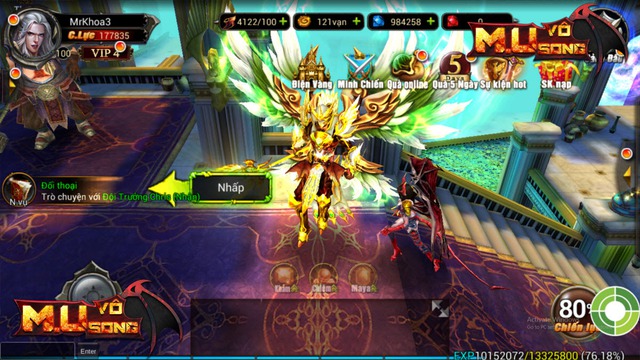 MU Vô Song đang là tựa game được game thủ Việt mong đợi nhất tháng 11 này