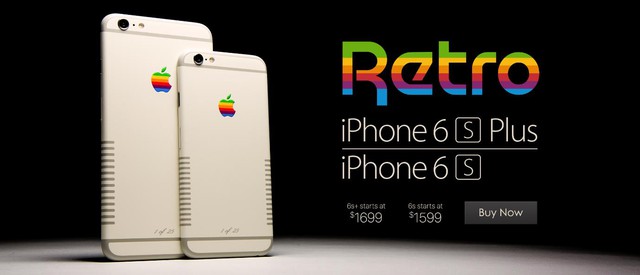  Bộ đôi iPhone 6S theo phong cách Retro. 