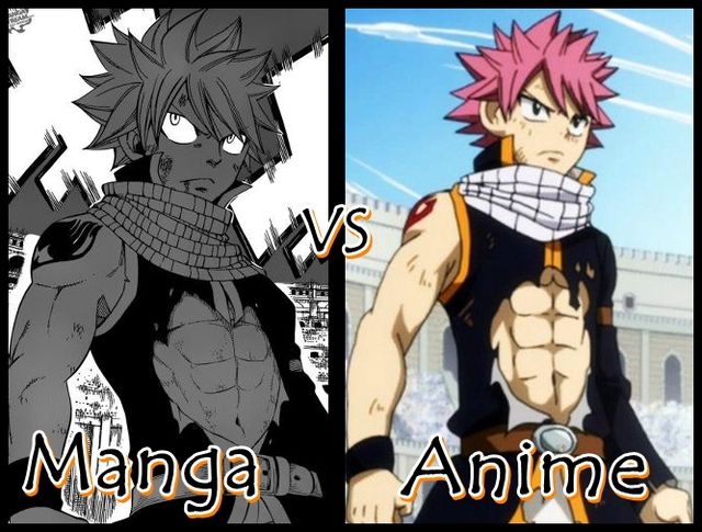 
Cách thể hiện nhân vật có đôi chút khác biệt giữa manga và anime
