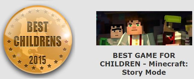 
Best Childrens (Game dành cho trẻ em hay nhất) – Minecraft: Story Mode.
