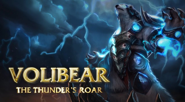 
Volibear vốn rất khỏe trên đấu trường công lí.
