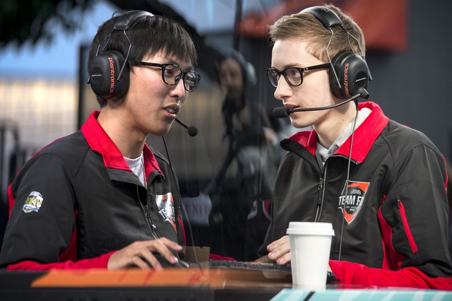 
Trận chung kết giữa Doublelift và Bjergsen.
