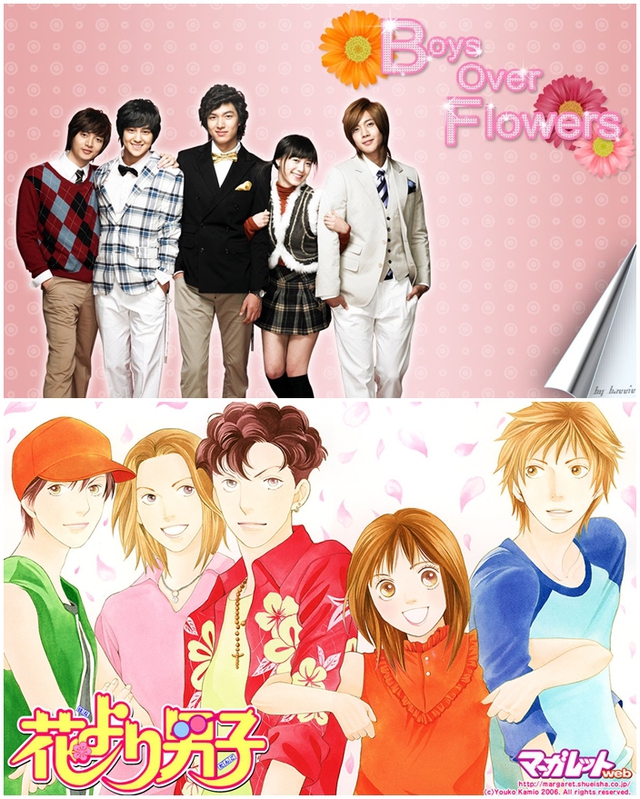 Boys Over Flower và nguyên gốc Hana Yori Dango