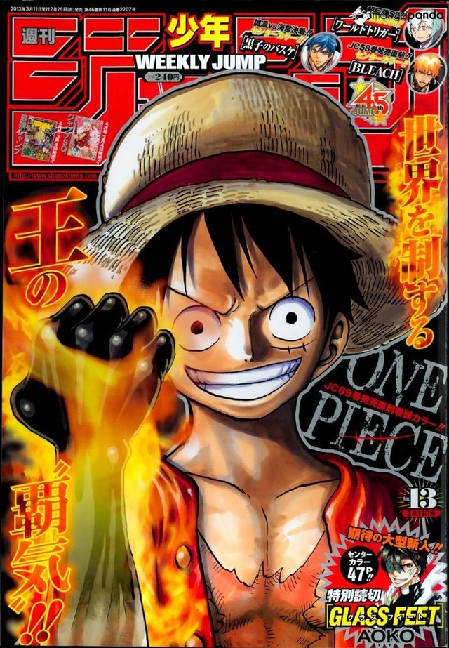 
One Piece được đăng định kì trên tạp chí Weekly Shounen Jump
