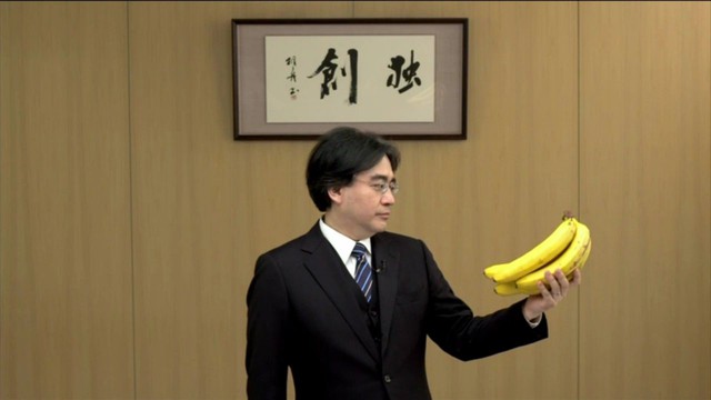 Một hình ảnh hài hước đã trở thành cơn sốt meme trên cộng động mạng về ông Iwata