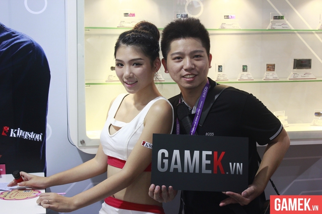 Phóng viên GameK tác nghiệp ở ChinaJoy 2013