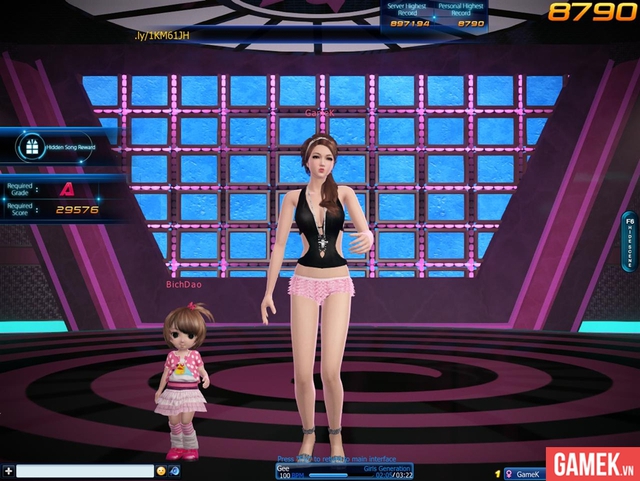 Nurien MStar - Individual Mode Game Play - Online Dance Game 