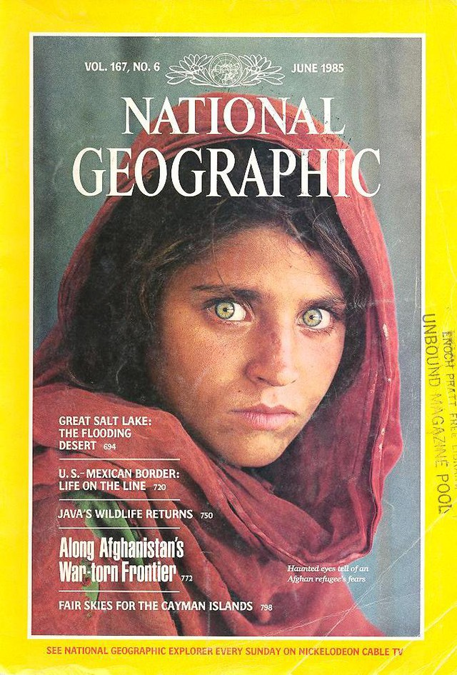 Ấn bản National Geographic tháng 6 năm 1985.