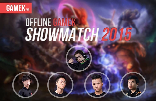 GameK Offline ShowMatch sẽ diễn ra vào 18 giờ ngày 31/3/2015.