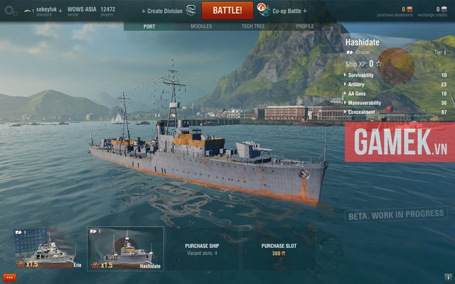 Cận cảnh World of Warships - Game hải chiến thú vị mới mở cửa rộng rãi