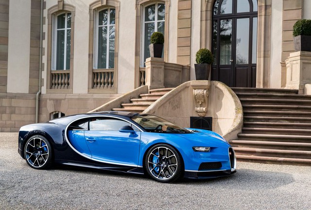  Bugatti Chiron vẫn sử dụng động cơ W16, dung tích 8.0 lít tương tự đàn anh Veyron. 