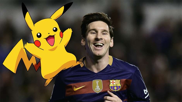 
Gương mặt của siêu sao Lionel Messi trông khá giống Pikachu
