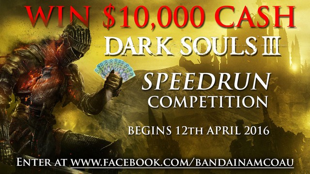 
Cuộc thi speedrun Dark Souls 3 với phần thưởng rất hấp dẫn.

