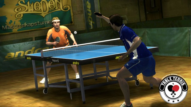 
Hình ảnh đẹp... quá mức cần thiết đối với một tựa game thể thao như Table Tennis vào năm 2006.

