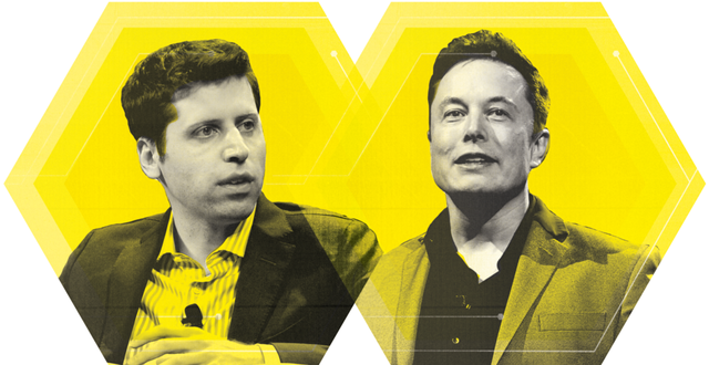  Chủ tịch Y Combinator, Sam Altman và CEO của Tesla, Elon Musk. 