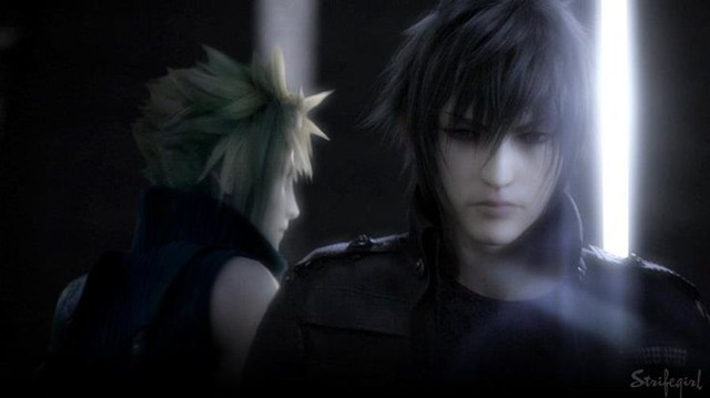 
Liệu Final Fantasy XV có vượt qua được cái bóng quá lớn của đàn anh Final Fantasy VII? (Hình minh họa).
