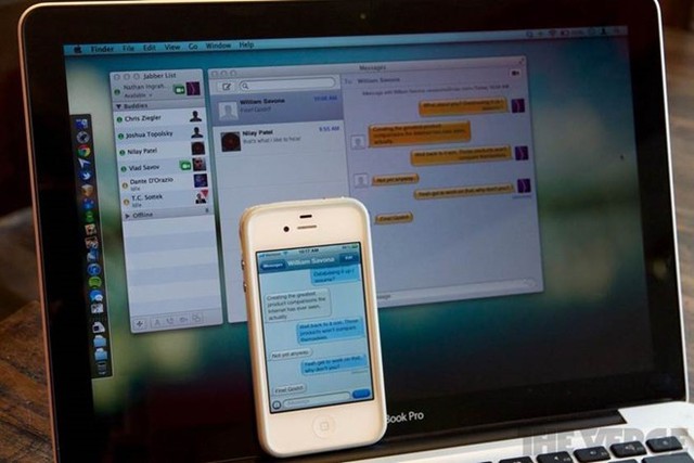 Apple vừa vá lỗi nghiêm trọng của iMessage trên Mac OS X. Ảnh: The Verge.