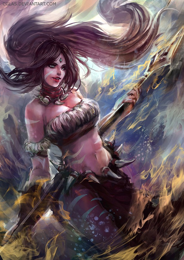 
Nidalee - Nữ Thợ Săn Hóa Thú.
