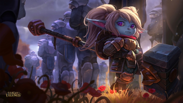 
Người Yordle nổi tiếng điên khùng và dũng cảm.
