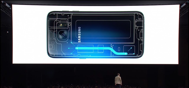  Galaxy S7 và S7 edge được trang bị hệ thống tản nhiệt bằng chất lỏng. 