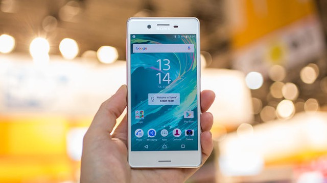  Thiết kế của mẫu Xperia X 