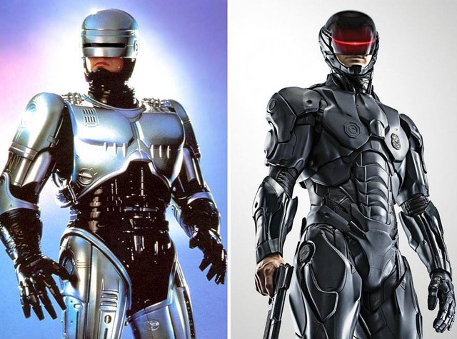  Robocop 1987 và 2014: Robocop ngày ấy và bây giờ. Người đời nói đúng, ai rồi cũng phải lớn, nhưng đàn ông thì không... Chỉ có đồ chơi của họ là ngày một lớn lên mà thôi.... 