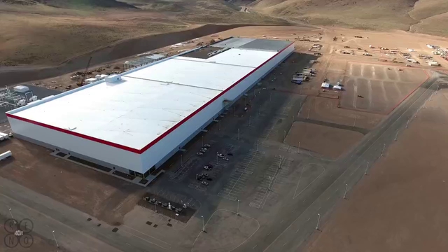 Nhà máy Gigafactory của Tesla.