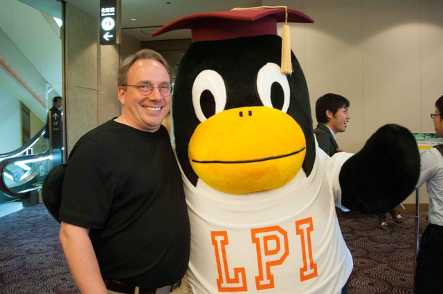  Ông Linus Torvalds, người sáng lập Linux. 