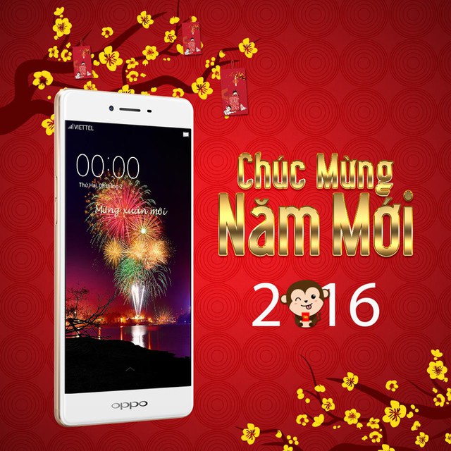  Chúc mừng năm mới - Bính Thân 2016. Năm mới thật hạnh phúc, may mắn, thành công và vạn sự như ý nhé các bạn. 