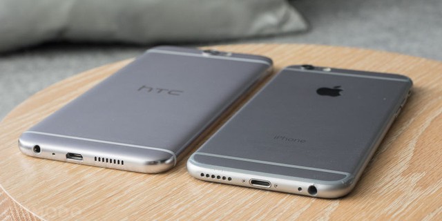 Sự giống nhau đến ngạc nhiên giữa HTC A9 và Iphone 6.