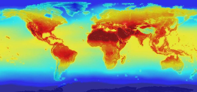  Mô hình về biến đổi khí hậu tới năm 2100 của NASA 