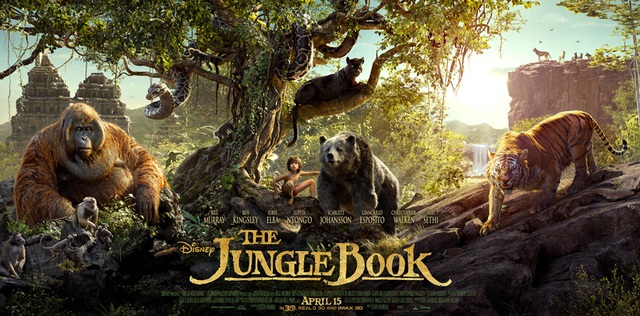 
Jungle Book có thể đứng đầu bảng xếp hạng trong tuần này...
