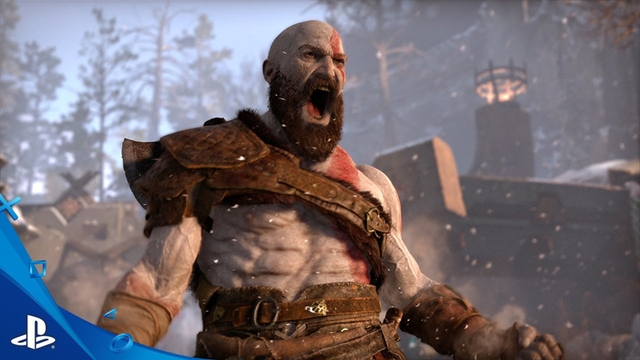 
Kratos xuất hiện với bộ dạng già hơn so với trước đây trong God of War Reboot
