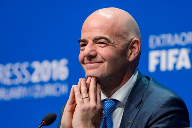 Tân chủ tịch Infantino phủ nhận mọi cáo buộc trong Tài liệu Panama. Ảnh: AFP.