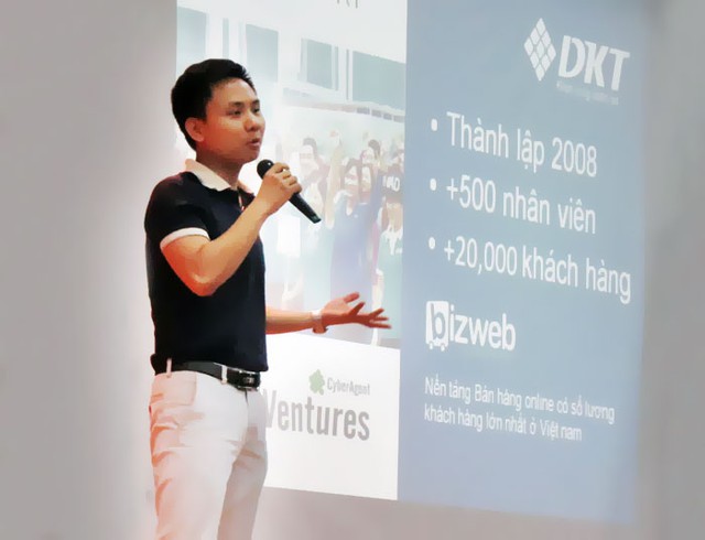  Ông Trần Trọng Tuyến, CEO công ty DKT. Ảnh: Nguyên Đức. 