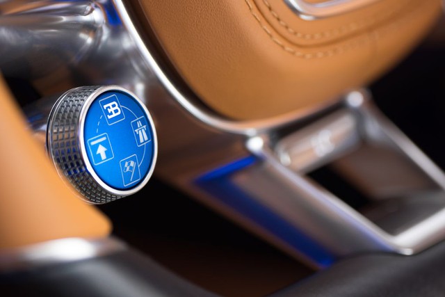  Bugatti Chiron được trang bị 5 chế độ lái bao gồm Lift, Auto, Autobahn, Handling và Top Speed. 