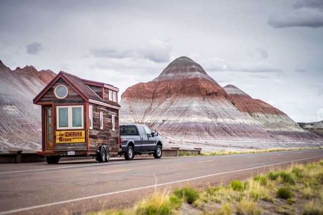 Vườn quốc gia rừng hóa đá thuộc tiểu bang Arizona.