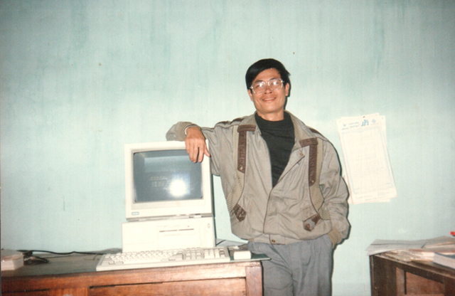  Tiến sĩ Ngọc năm 1989, thời điểm BKED bắt đầu phổ biến rộng rãi ở Việt Nam. Ảnh: NVCC. 