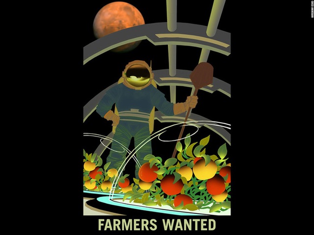  Những người nông dân làm việc trên sao Hỏa. 