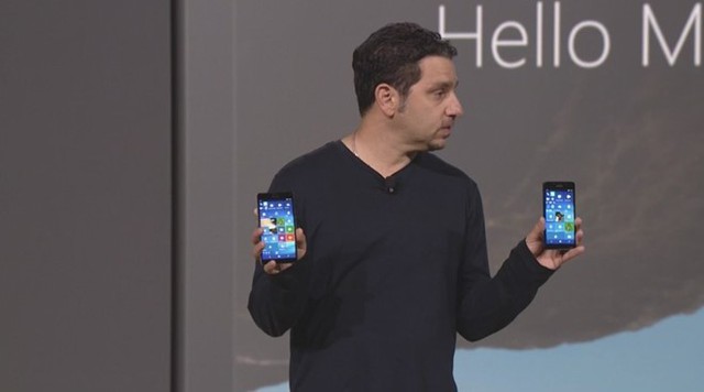 Phó chủ tịch Panos Panay giới thiệu Lumia 950 và Lumia 950 XL
