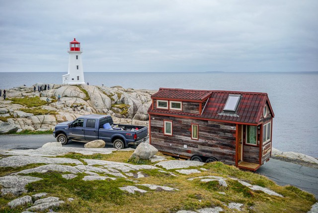  Ngôi làng Peggys Cove, vịnh St. Margarets, Nova Scotia. 