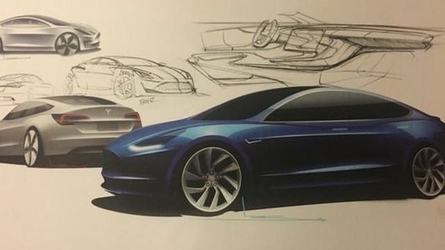  Tesla Model 3 có khả năng chạy đường dài lên tới 350km cho mỗi lần sạc. 