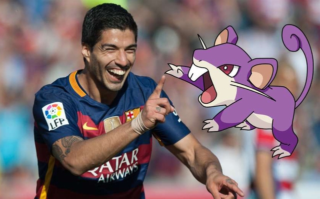 
Bộ răng và sở thích cắn người, Rattata chính là Suarez chứ ai vào đây nữa
