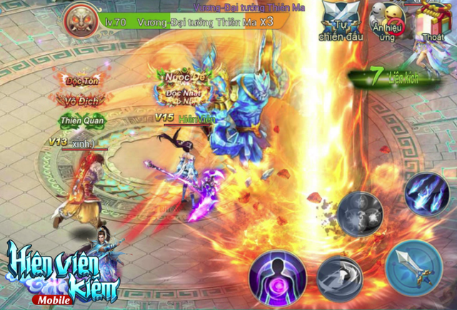 
Người chơi Hiên Viên Kiếm có thể đạt được vật phẩm Hoàng Kim thông qua việc hạ gục những con Boss khủng, hung tợn trong Game.
