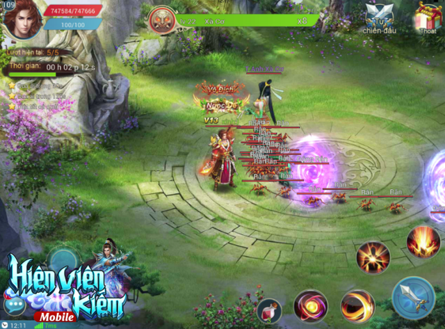 
Cảm thấy đuối sức, thả thêm đệ tử - Điểm đặc trưng của những con Boss trong Game Online.
