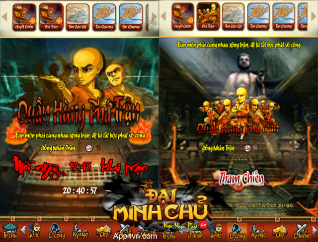Đại phá Thập Bát Đồng Nhân trận - Sự kiện luôn được cộng đồng game kiếm hiệp Việt Đại Minh Chủ yêu thích.