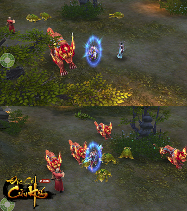 
Ngao du trong thế giới kiếm hiệp rộng lớn của game, người chơi có thể ngẫu nhiên bắt gặp những con Boss này.
